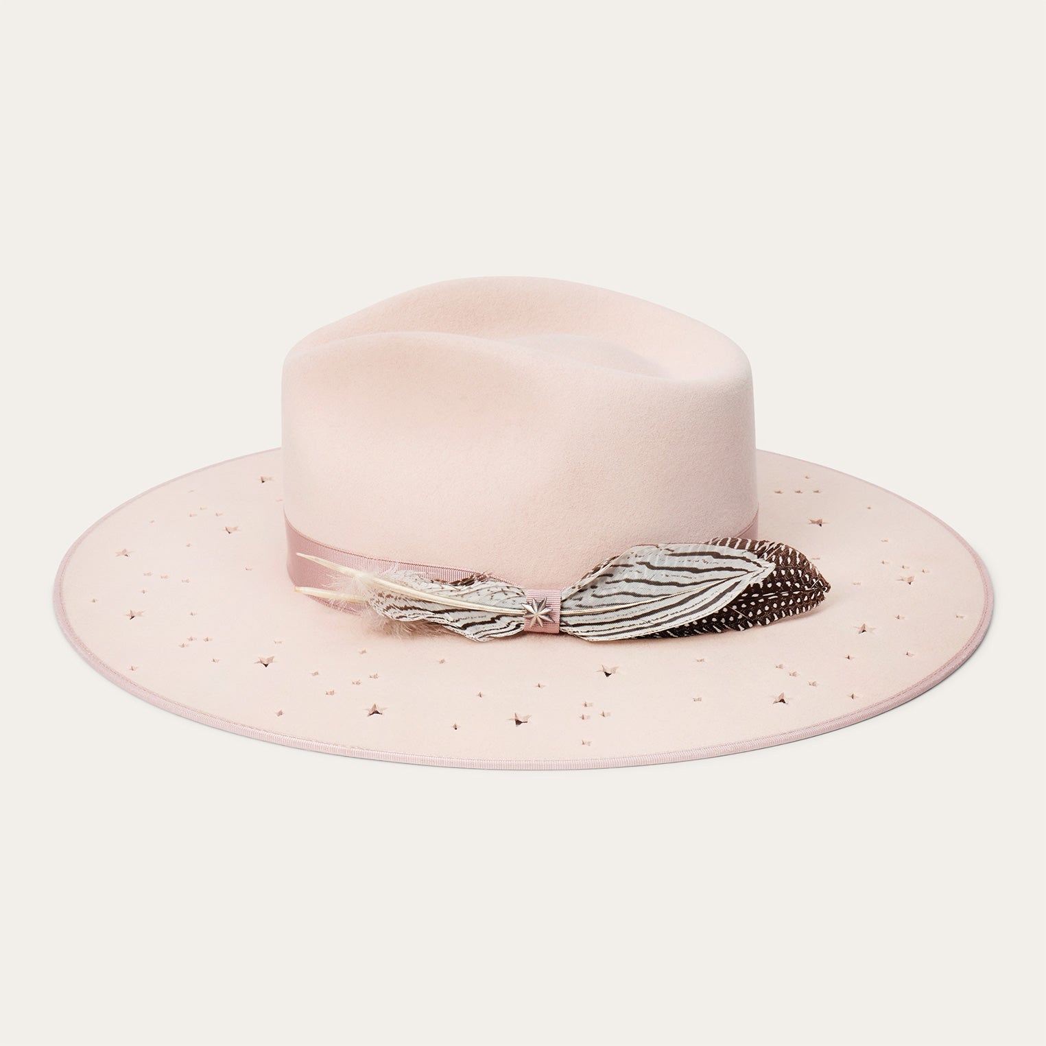 Night Sky Fedora Powder Pink | Stetson