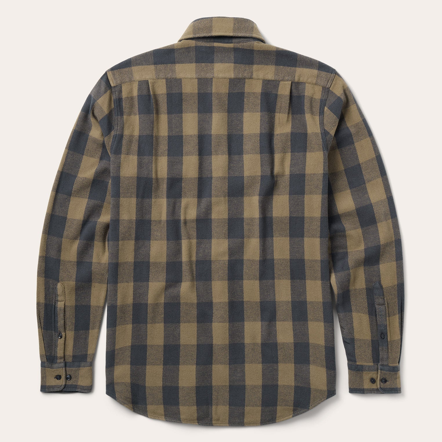 Buffalo Check Flannel Shirt Brown | Stetson