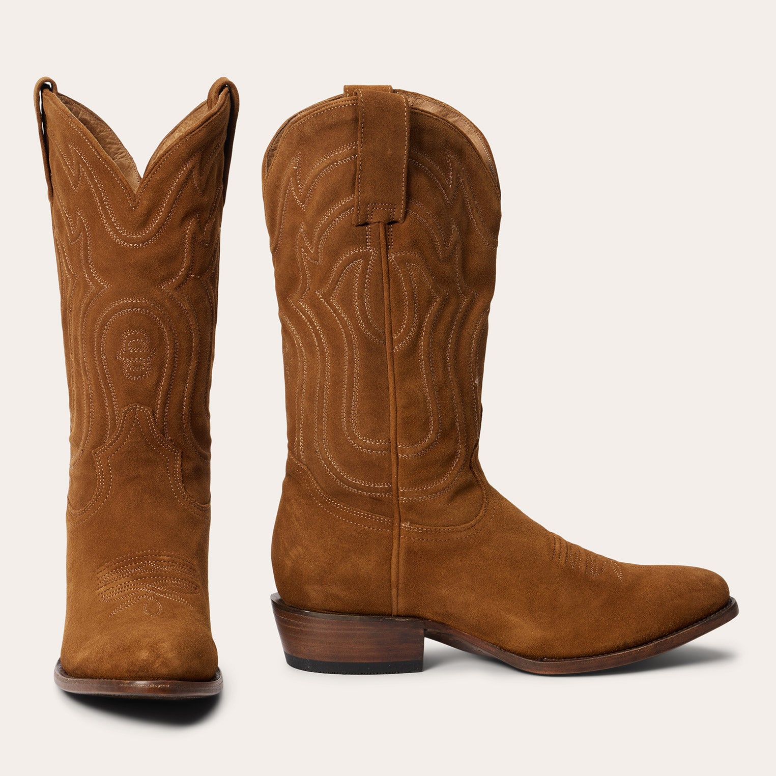 James Boots Tan Suede | Stetson