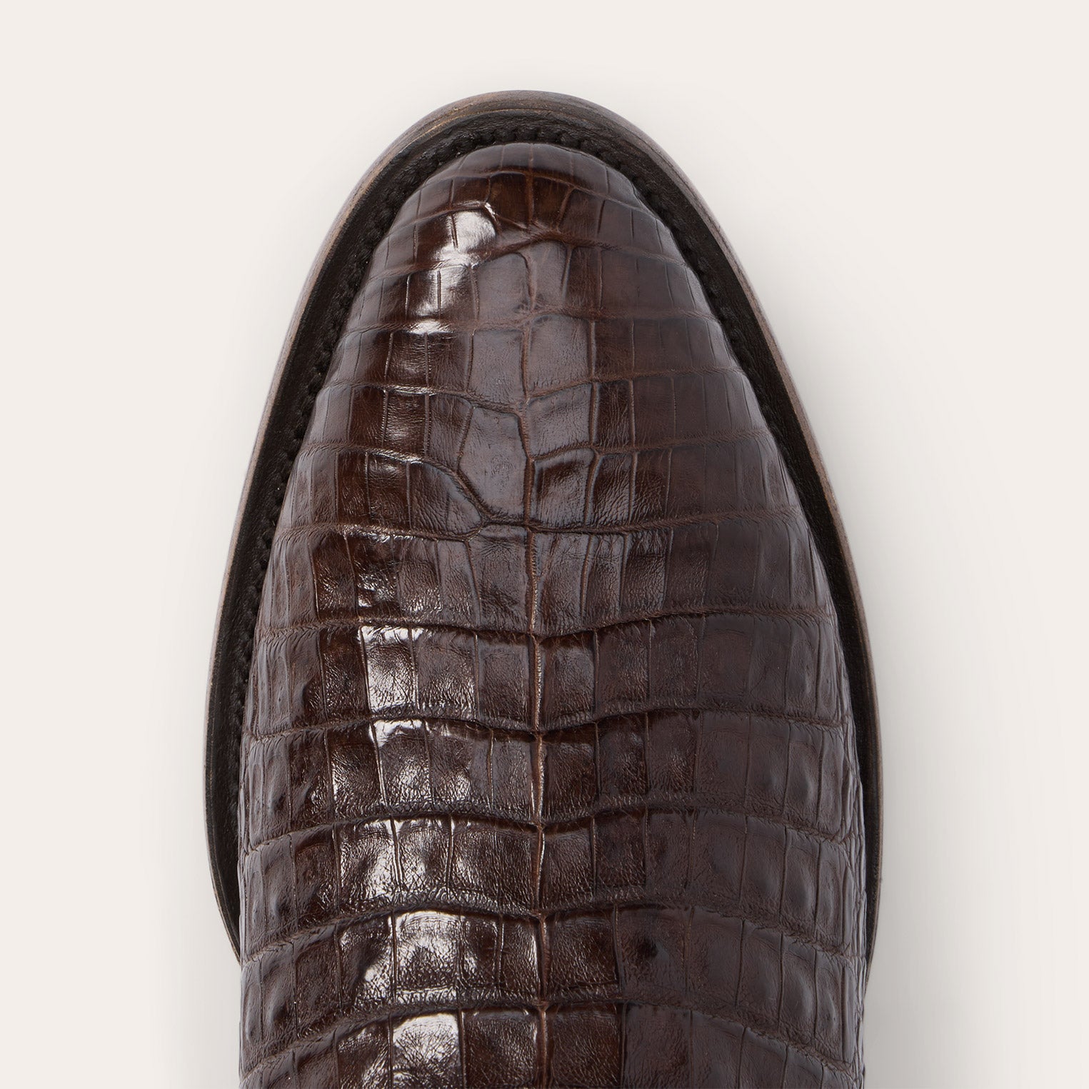 Holliday Caiman Boots Tobacco | Stetson