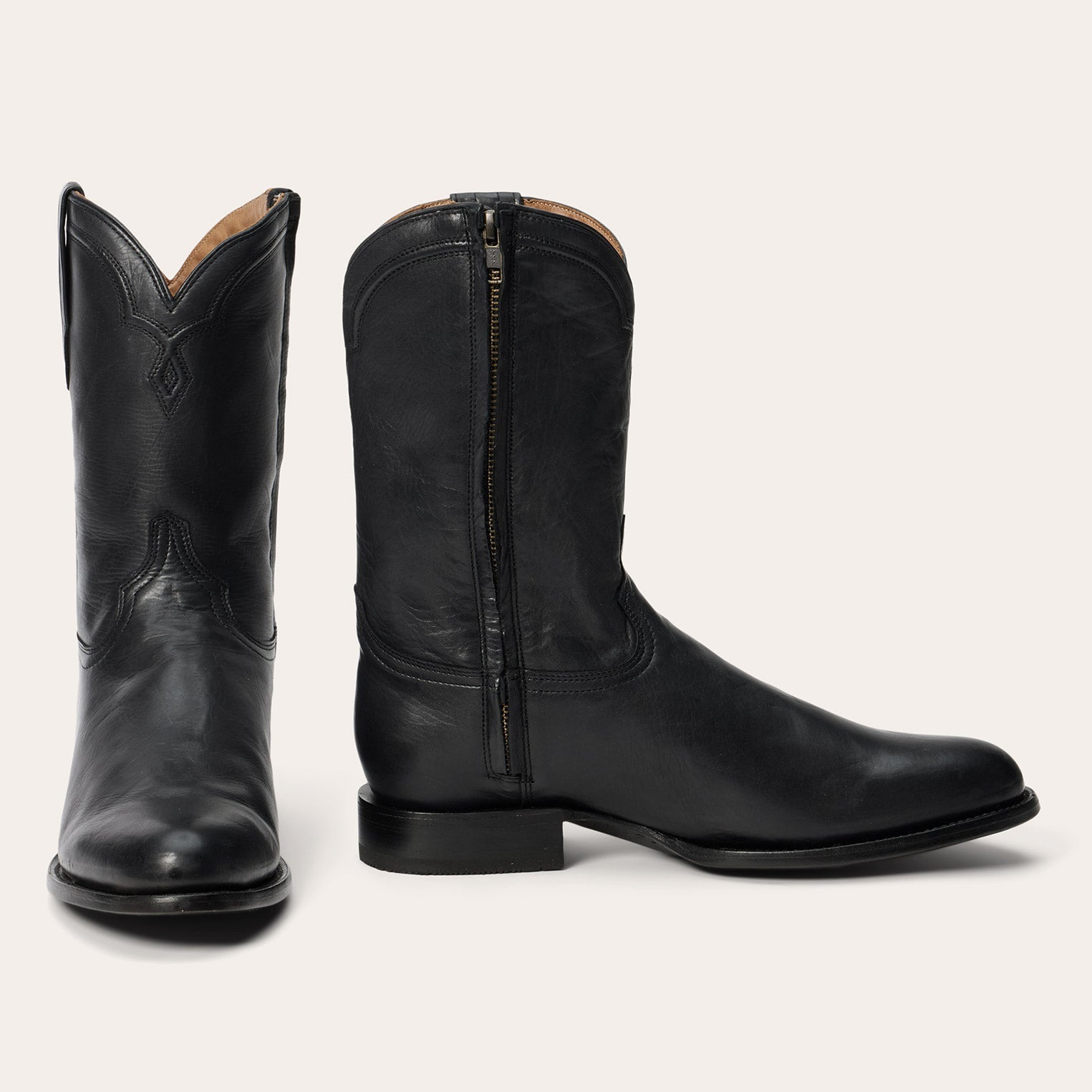 Cash Zip Roper Black | Stetson