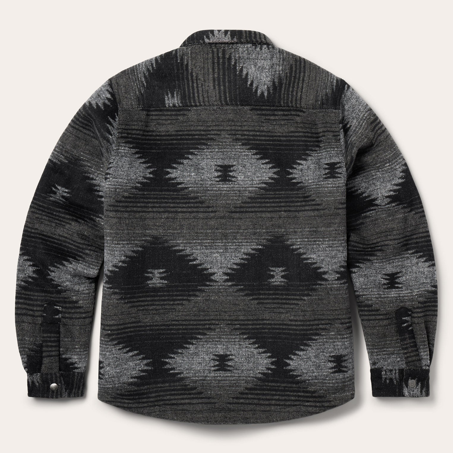 Southwestern Flannel Jacket Black | Stetson