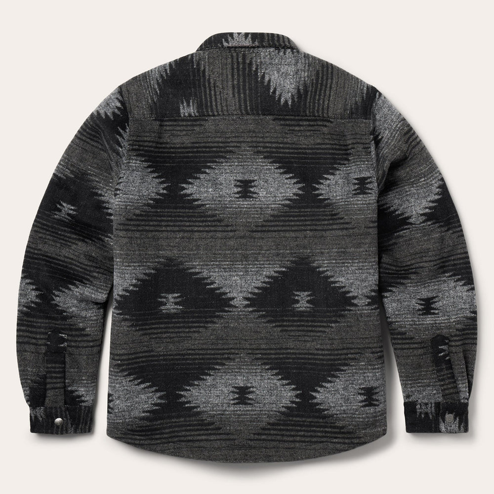 Southwestern Flannel Jacket Black | Stetson