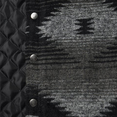 Southwestern Flannel Jacket Black | Stetson