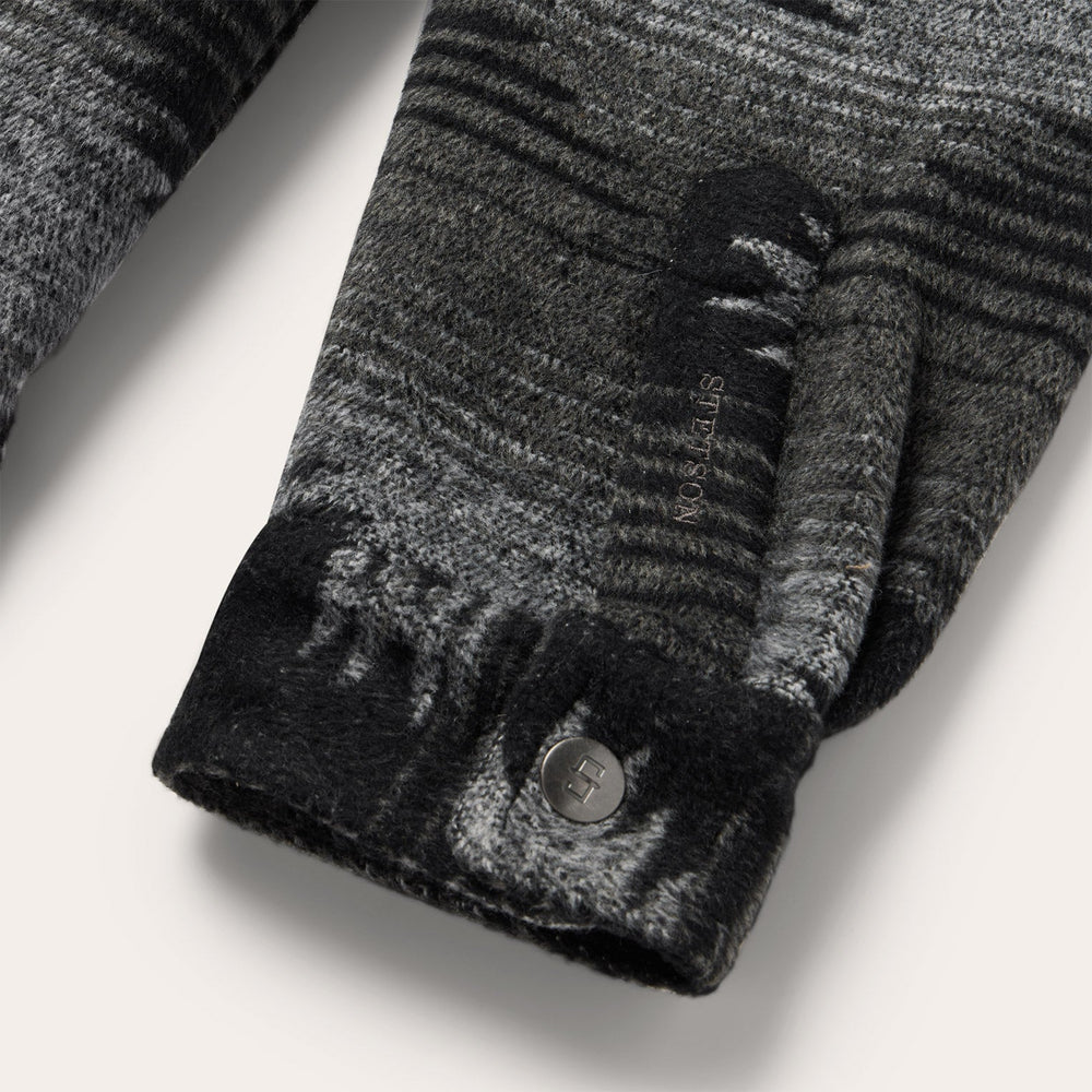 Southwestern Flannel Jacket Black | Stetson