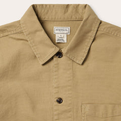 Three Pocket Shirt Jacket Tan | Stetson