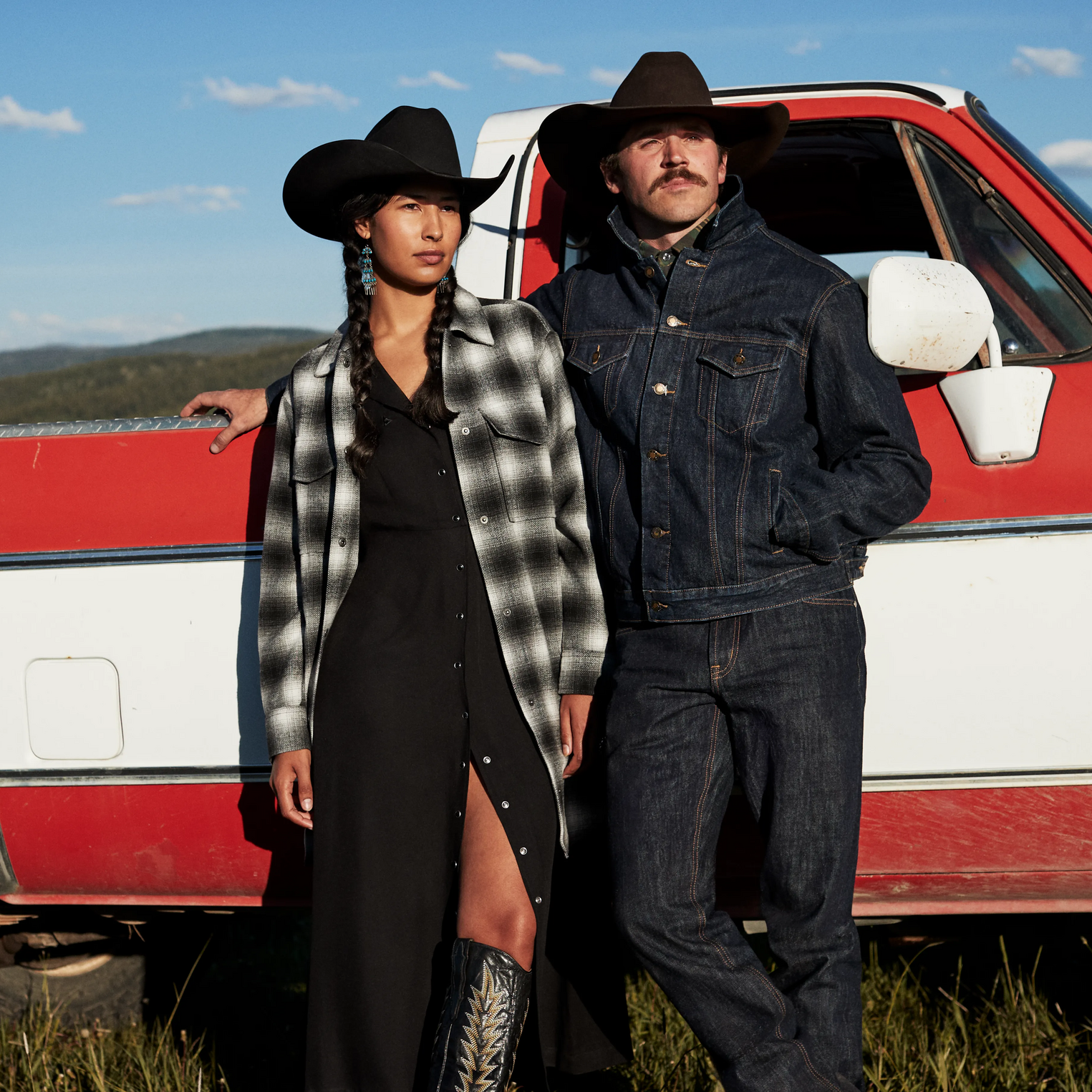 Raw Denim Trucker Jacket Blue | Stetson