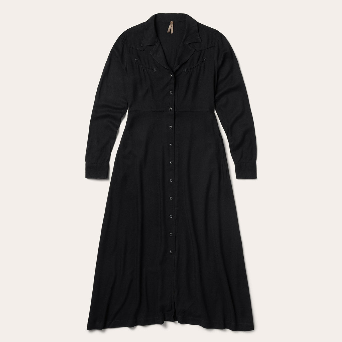Twill Western Dress Black | Stetson