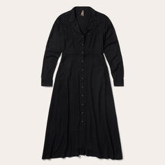 Twill Western Dress Black | Stetson