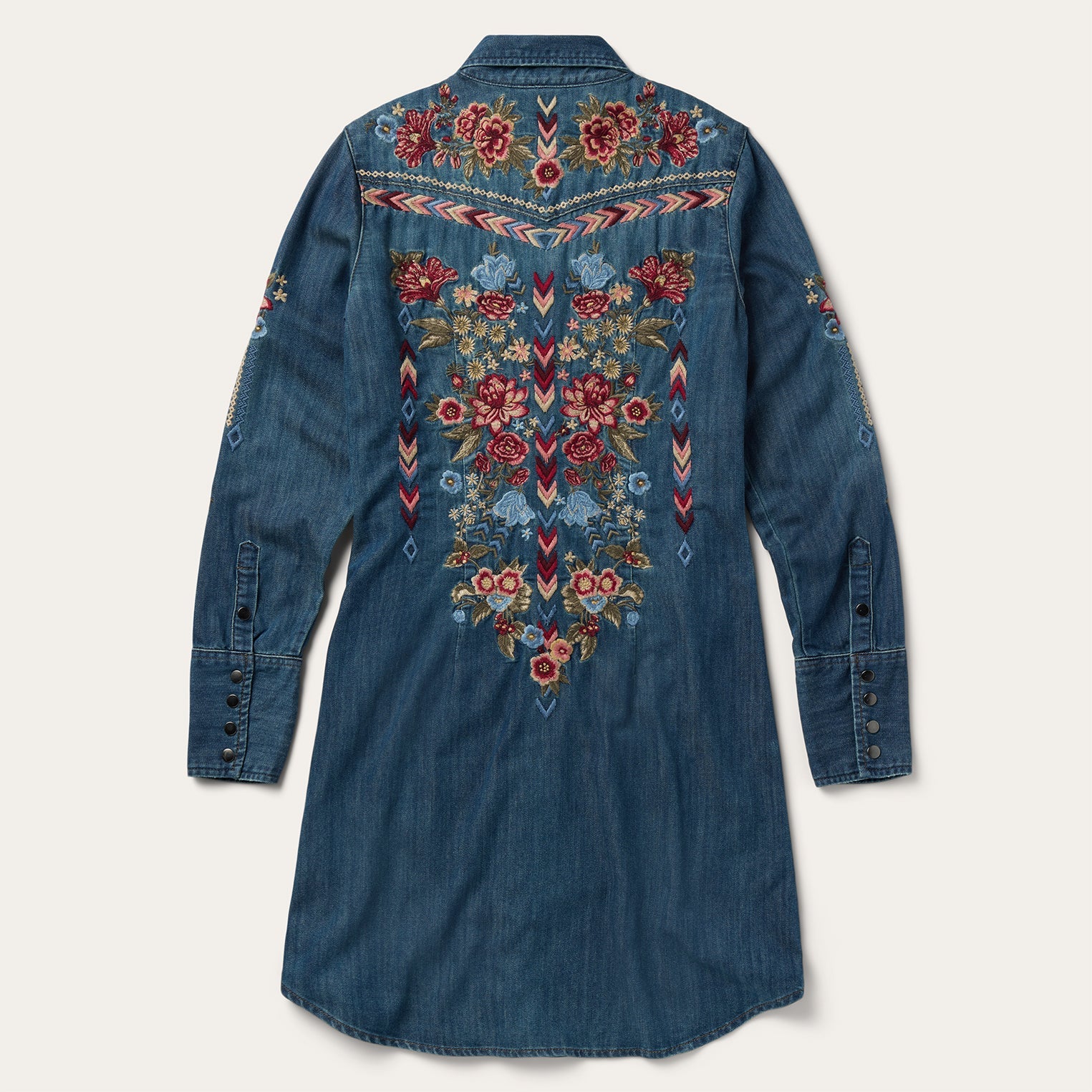 Lavish Denim Shirt Dress Blue | Stetson