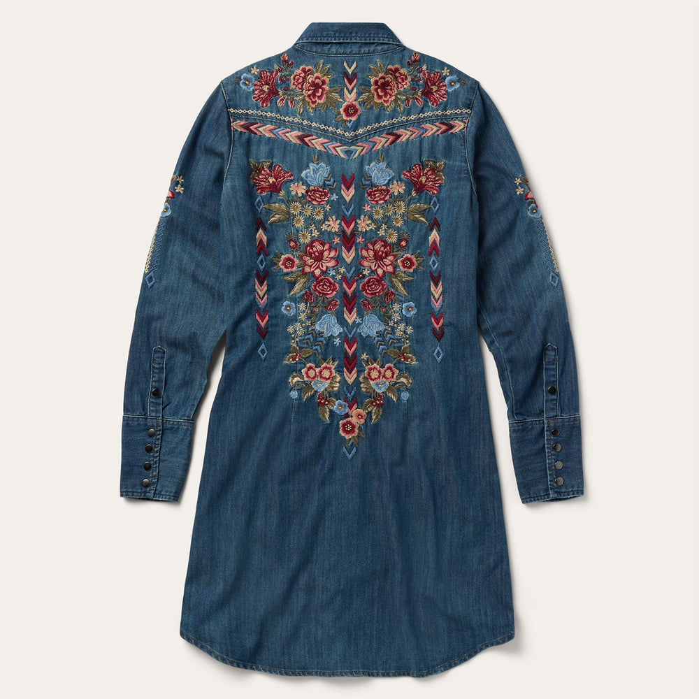 Lavish Denim Shirt Dress Blue | Stetson