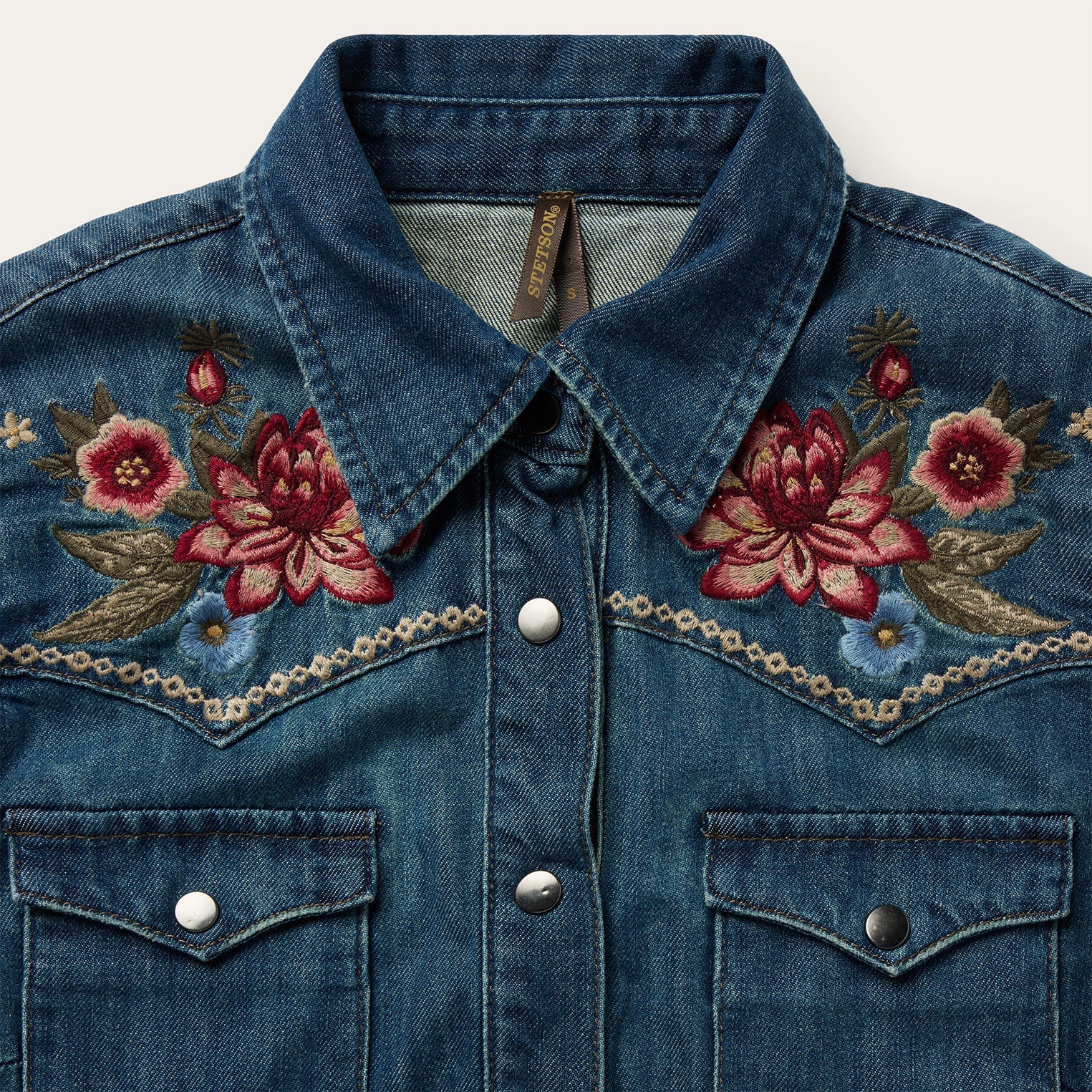 Lavish Denim Shirt Dress Blue | Stetson