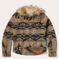 Southwestern Flannel Jacket Brown | Stetson