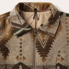 Southwestern Flannel Jacket Brown | Stetson