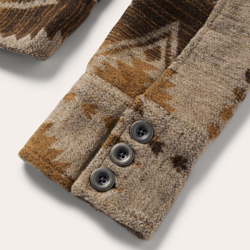 Southwestern Flannel Jacket Brown | Stetson
