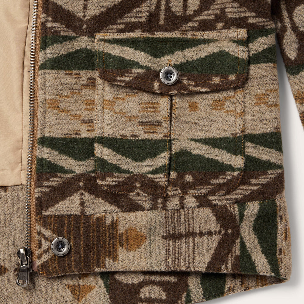 Southwestern Flannel Jacket Brown | Stetson