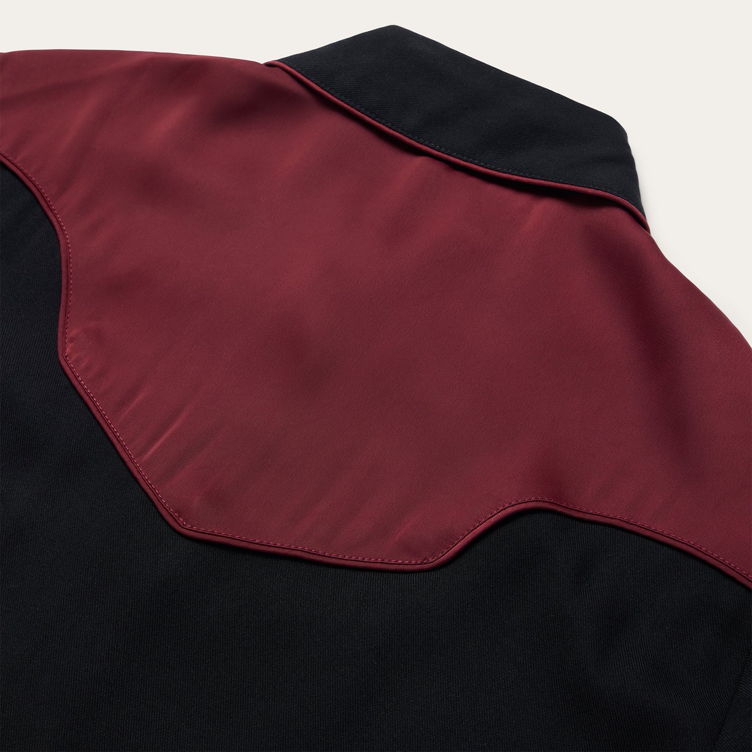 Piped Western Blouse Black | Stetson