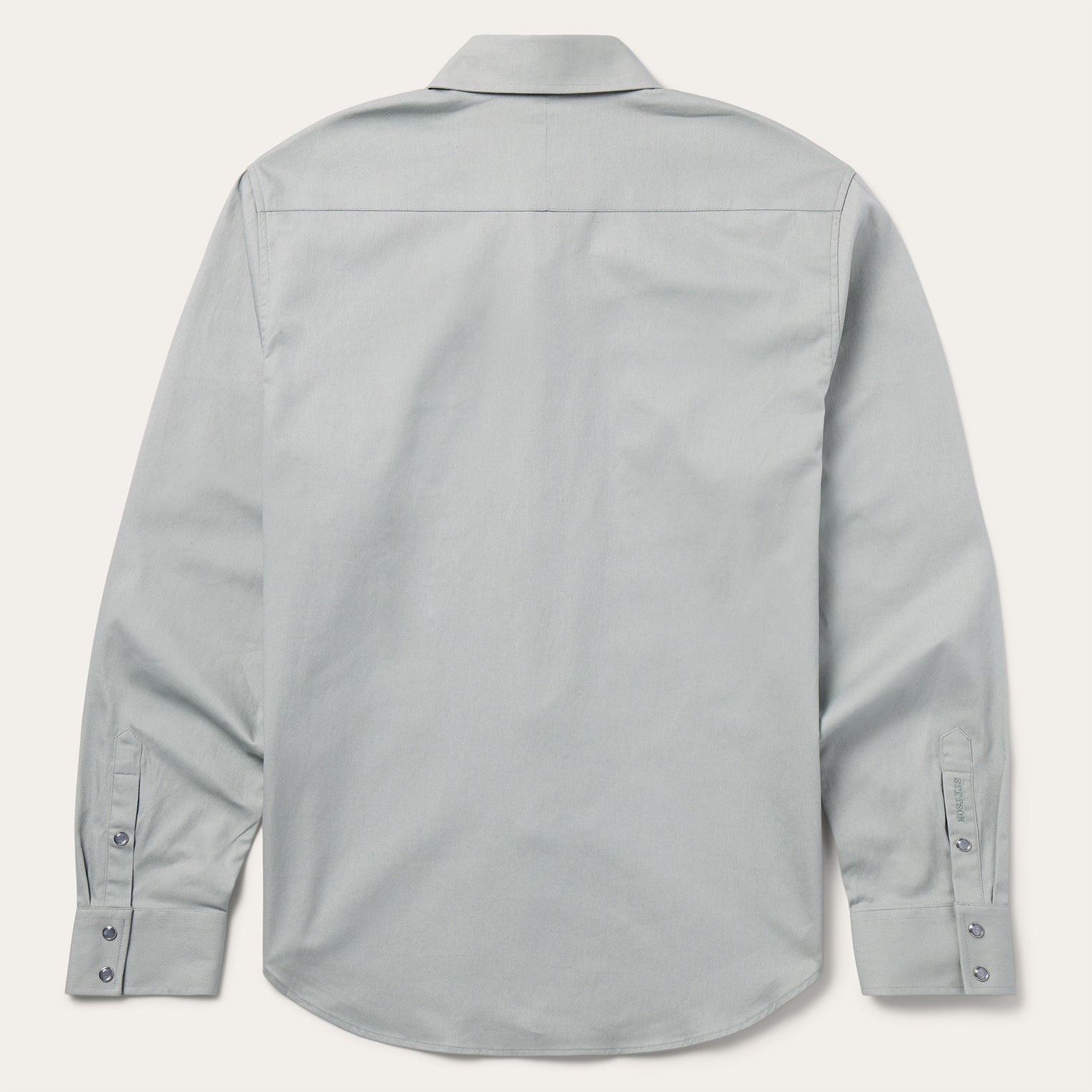 Brushed Twill Western Shirt Slate Green | Stetson