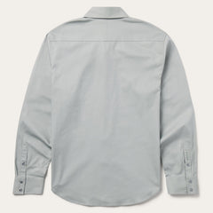 Brushed Twill Western Shirt Slate Green | Stetson