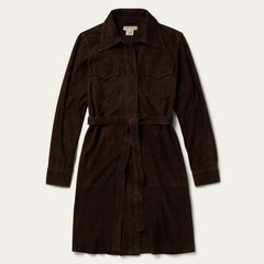 Lambskin Shirt Dress Brown | Stetson