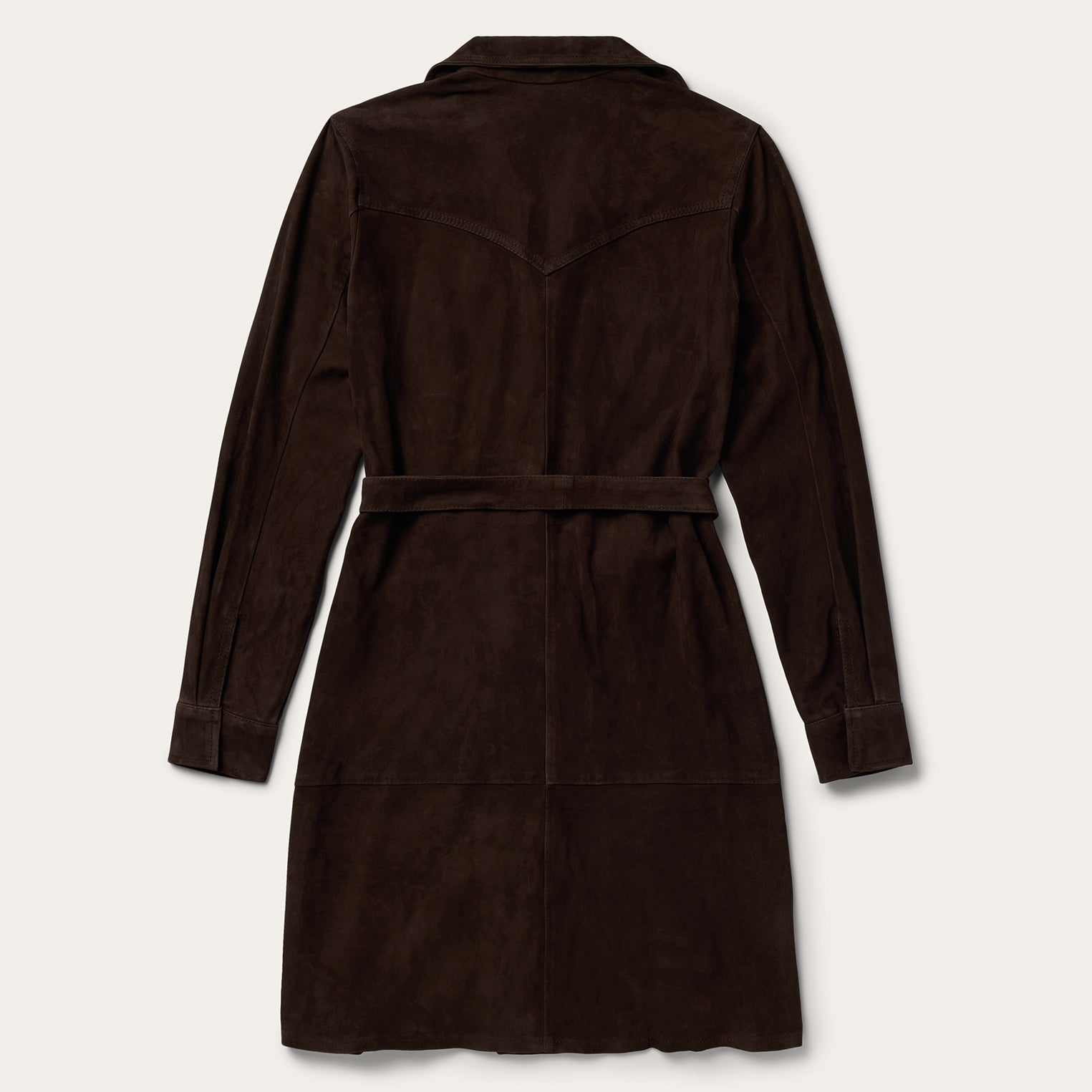 Lambskin Shirt Dress Brown | Stetson