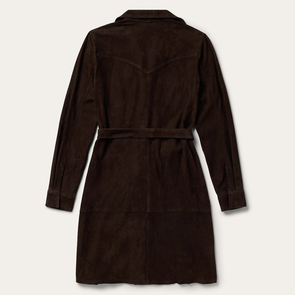 Lambskin Shirt Dress Brown | Stetson