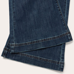 Dark Denim Jumpsuit Blue | Stetson