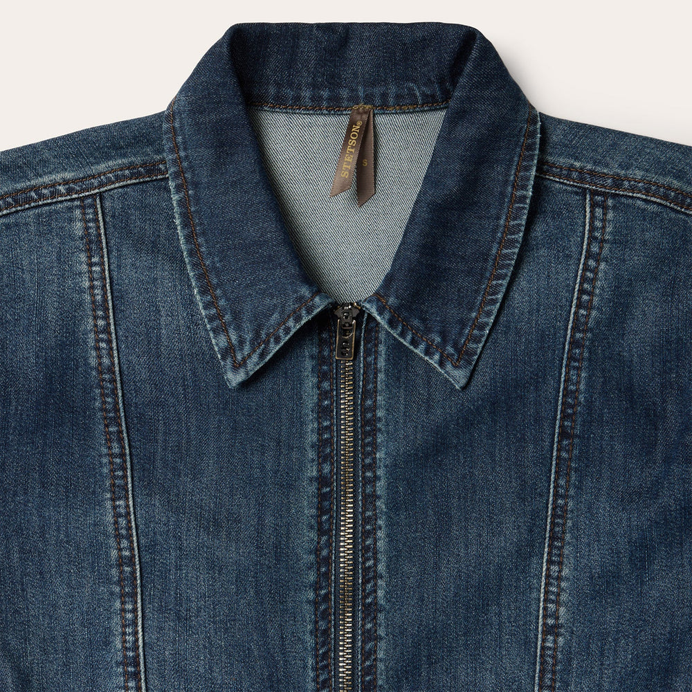 Dark Denim Jumpsuit Blue | Stetson