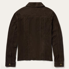 Lambskin Shirt Jacket Brown | Stetson