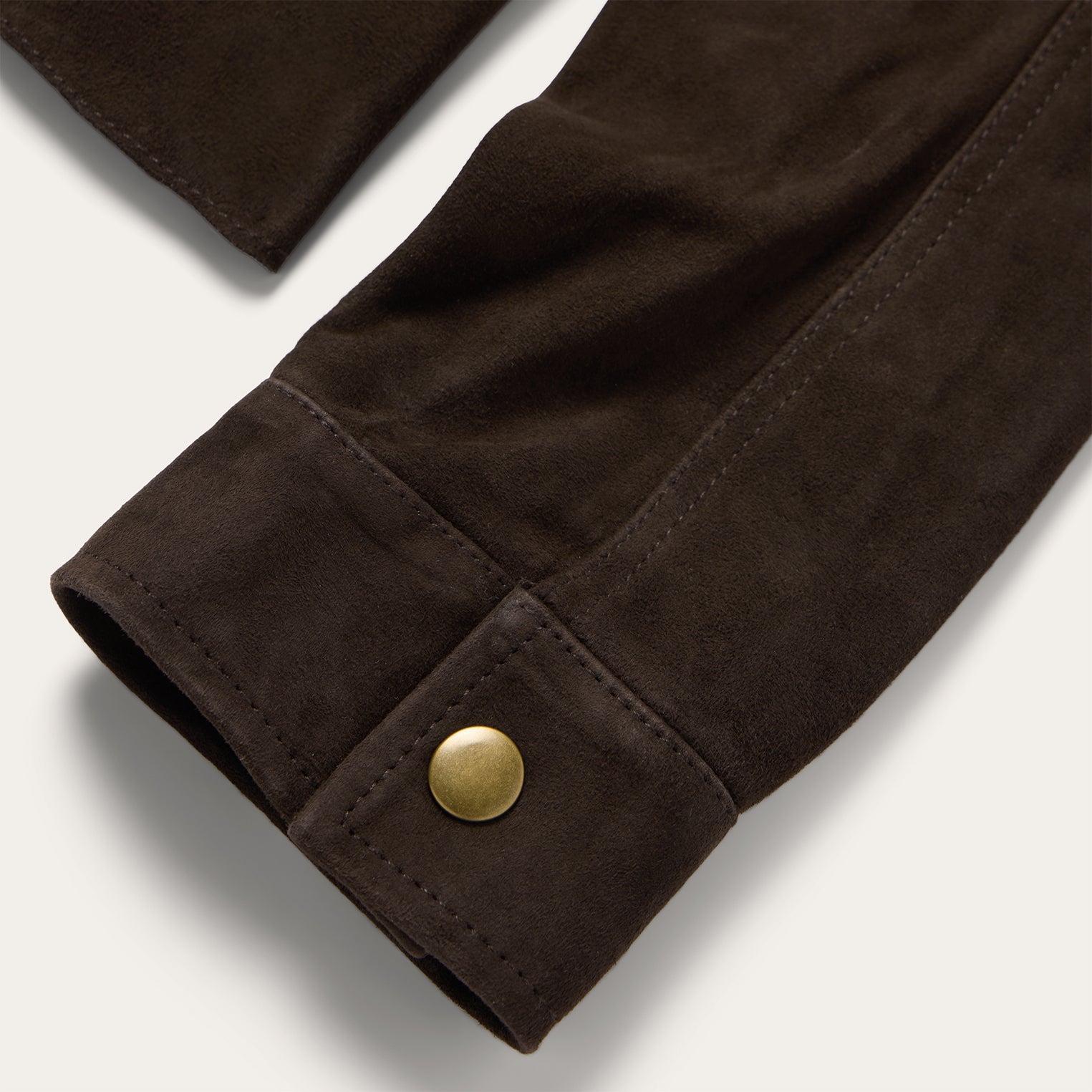 Lambskin Shirt Jacket Brown | Stetson