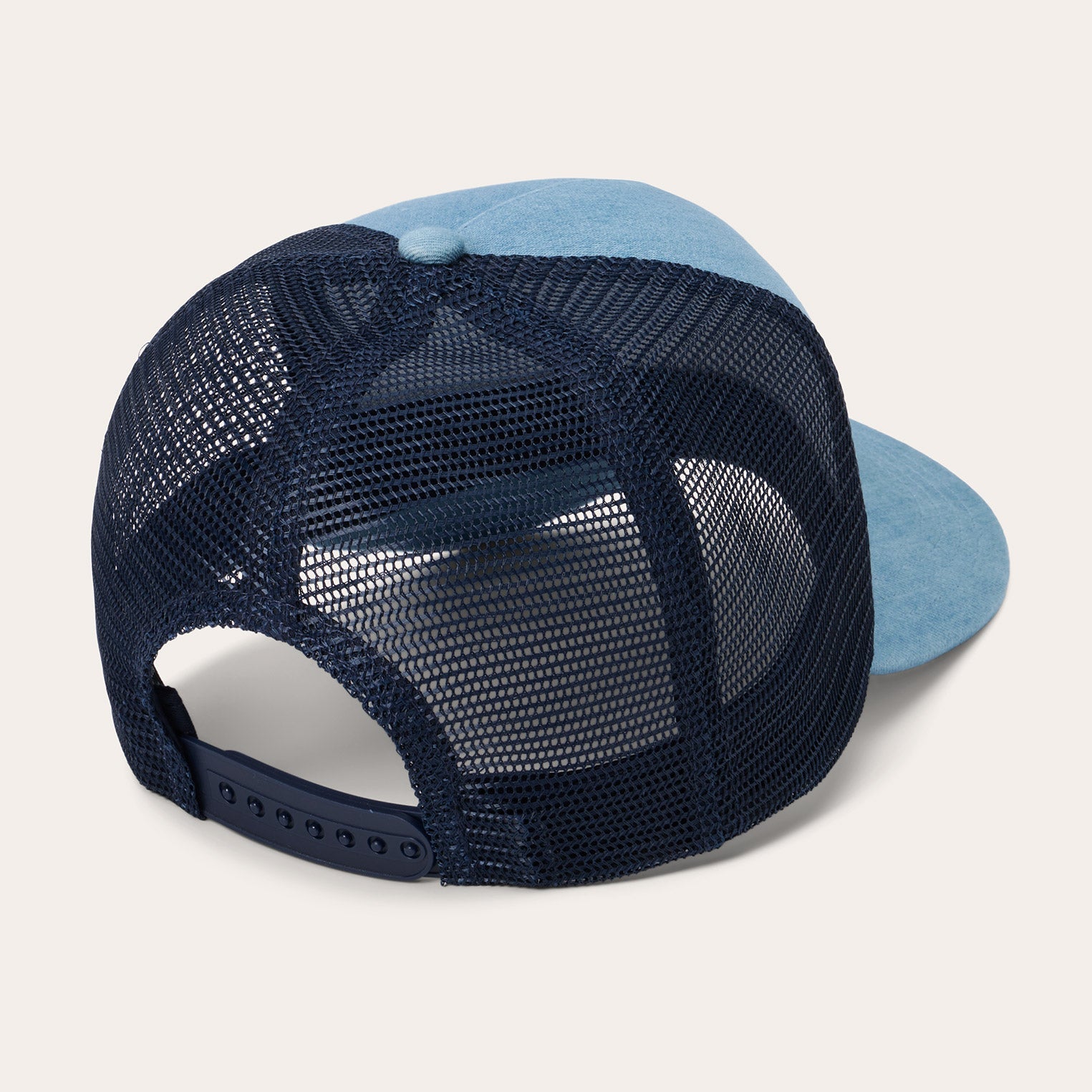 Washed Denim 1865 Patch Trucker Cap Blue | Stetson