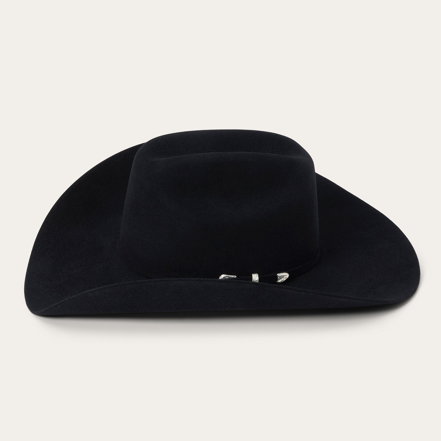 Lariat 5X Cowboy Hat - 4 1/4" Brim Black | Stetson