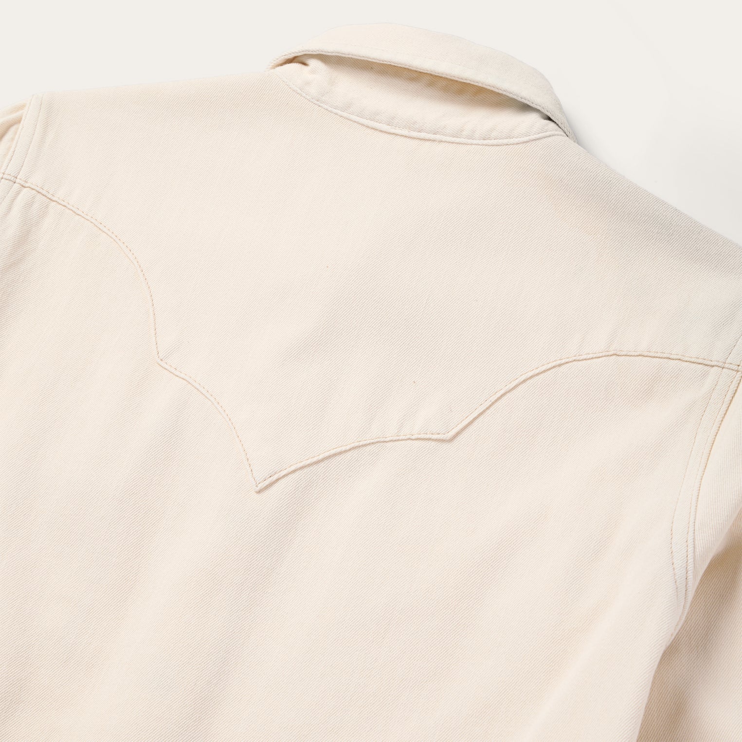 Turquoise Snap Western Denim Shirt Cream | Stetson