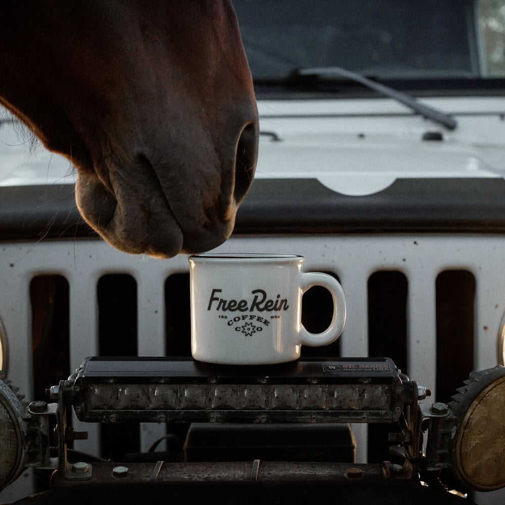 Stetson X Free Rein Cowboy Coffee Kit White | Stetson