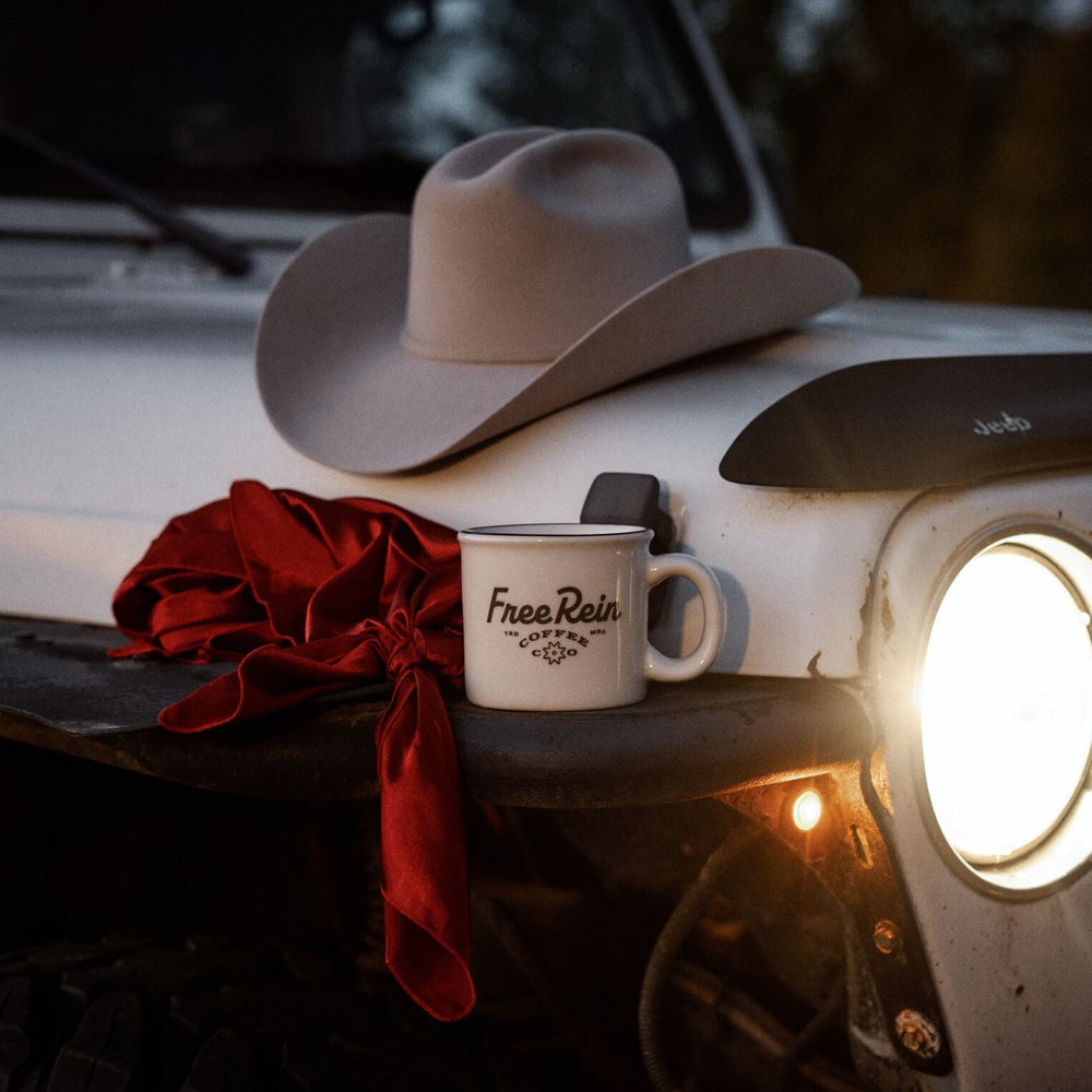 Stetson X Free Rein Cowboy Coffee Pod Kit White | Stetson