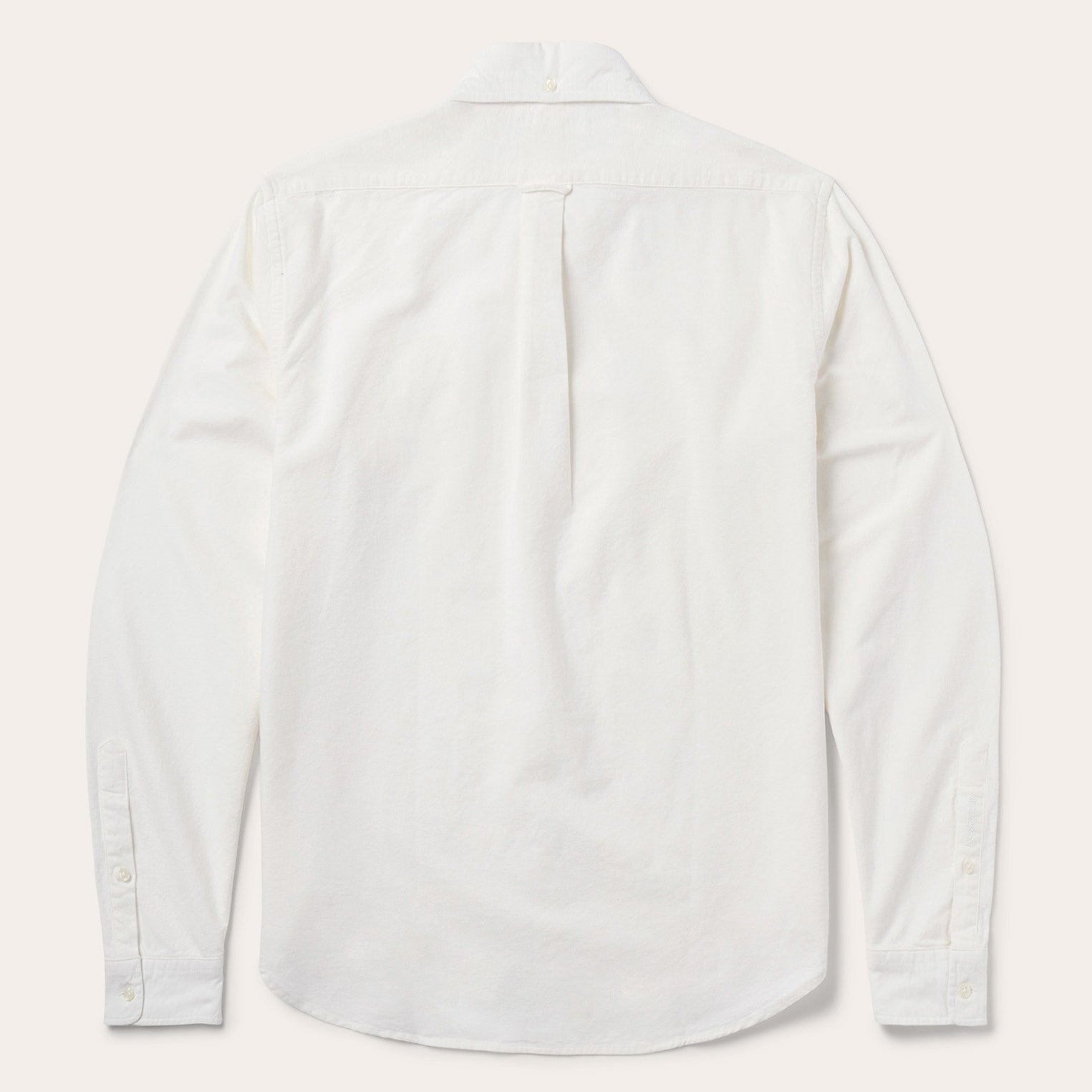 Peached Oxford Button-Down Shirt White | Stetson