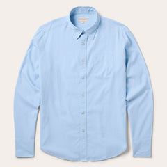 Pinpoint Oxford Shirt Blue | Stetson