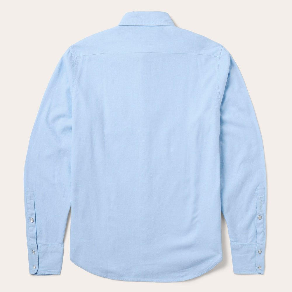 Pinpoint Oxford Shirt Blue | Stetson