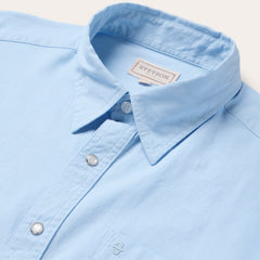 Pinpoint Oxford Shirt Blue | Stetson