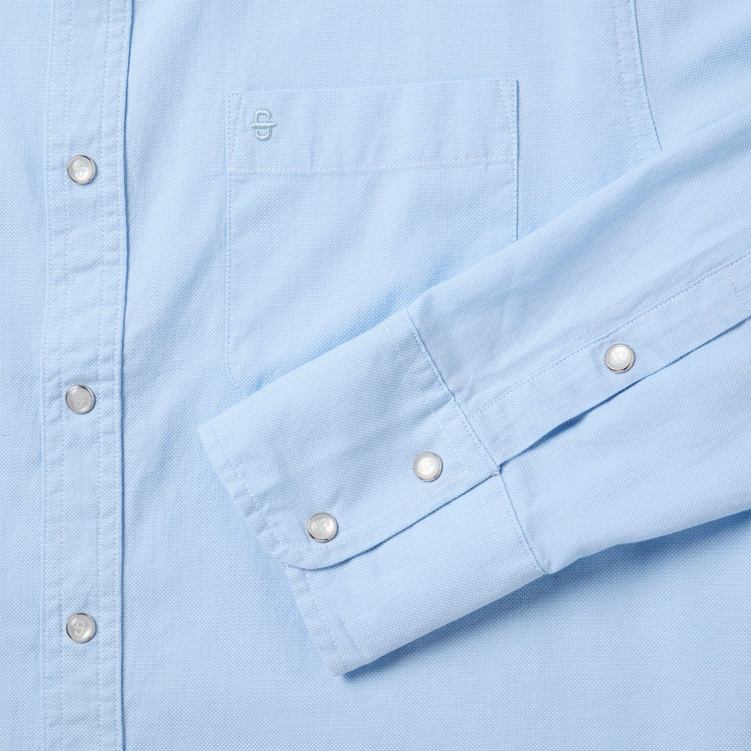 Pinpoint Oxford Shirt Blue | Stetson