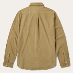 Baby Corduroy Western Shirt Tan | Stetson