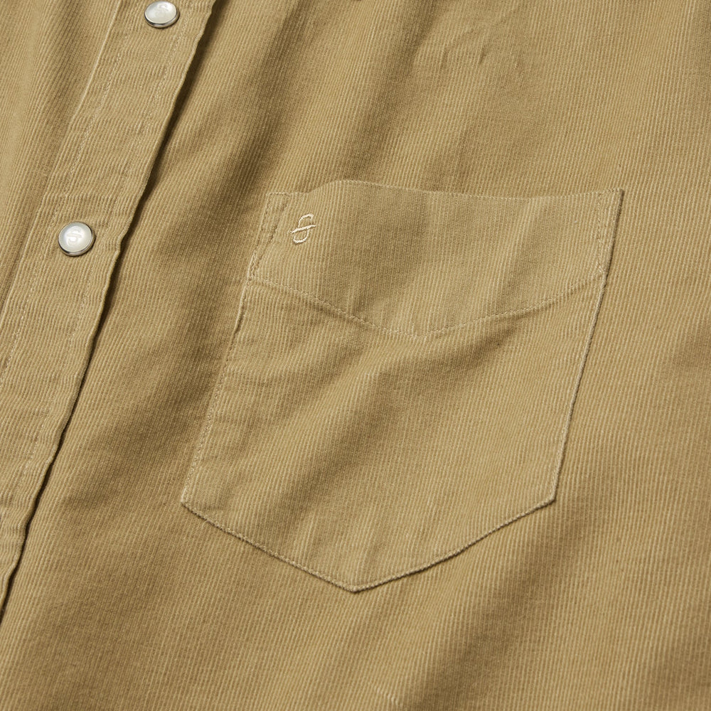 Baby Corduroy Western Shirt Tan | Stetson