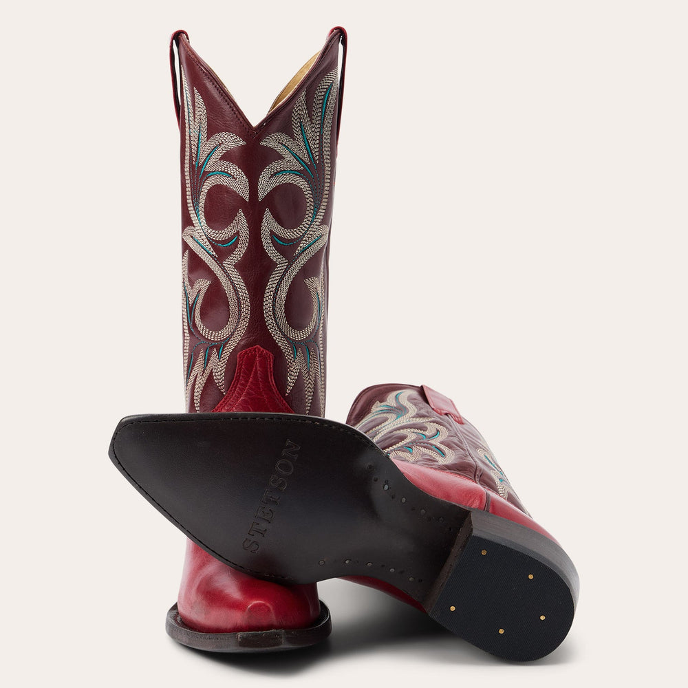 Lauren Boots Red | Stetson