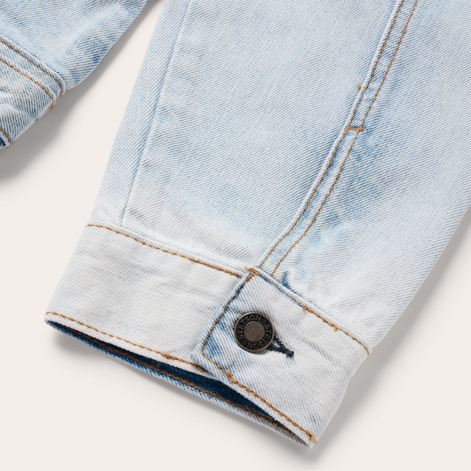 Light Denim Trucker Jacket Blue | Stetson