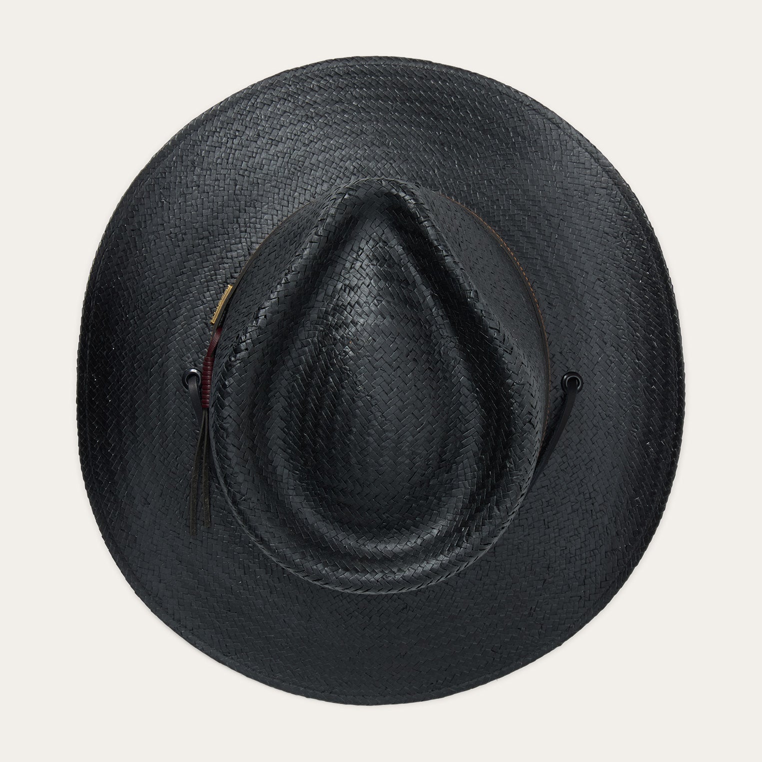 Belgrade Straw Outdoor Hat Black | Stetson