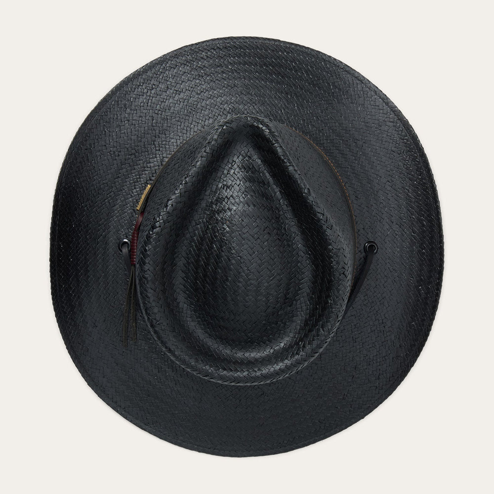 Belgrade Straw Outdoor Hat Black | Stetson