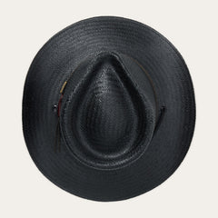 Belgrade Straw Outdoor Hat Black | Stetson