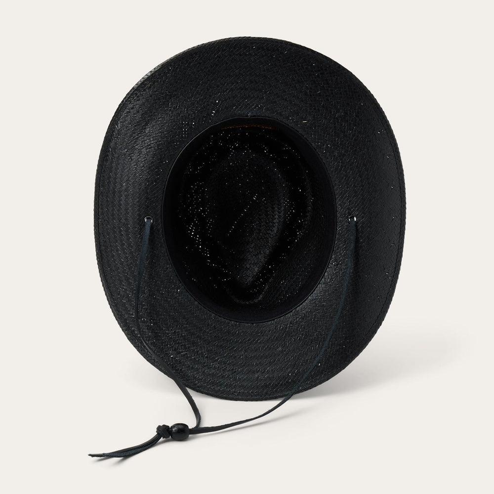 Belgrade Straw Outdoor Hat Black | Stetson