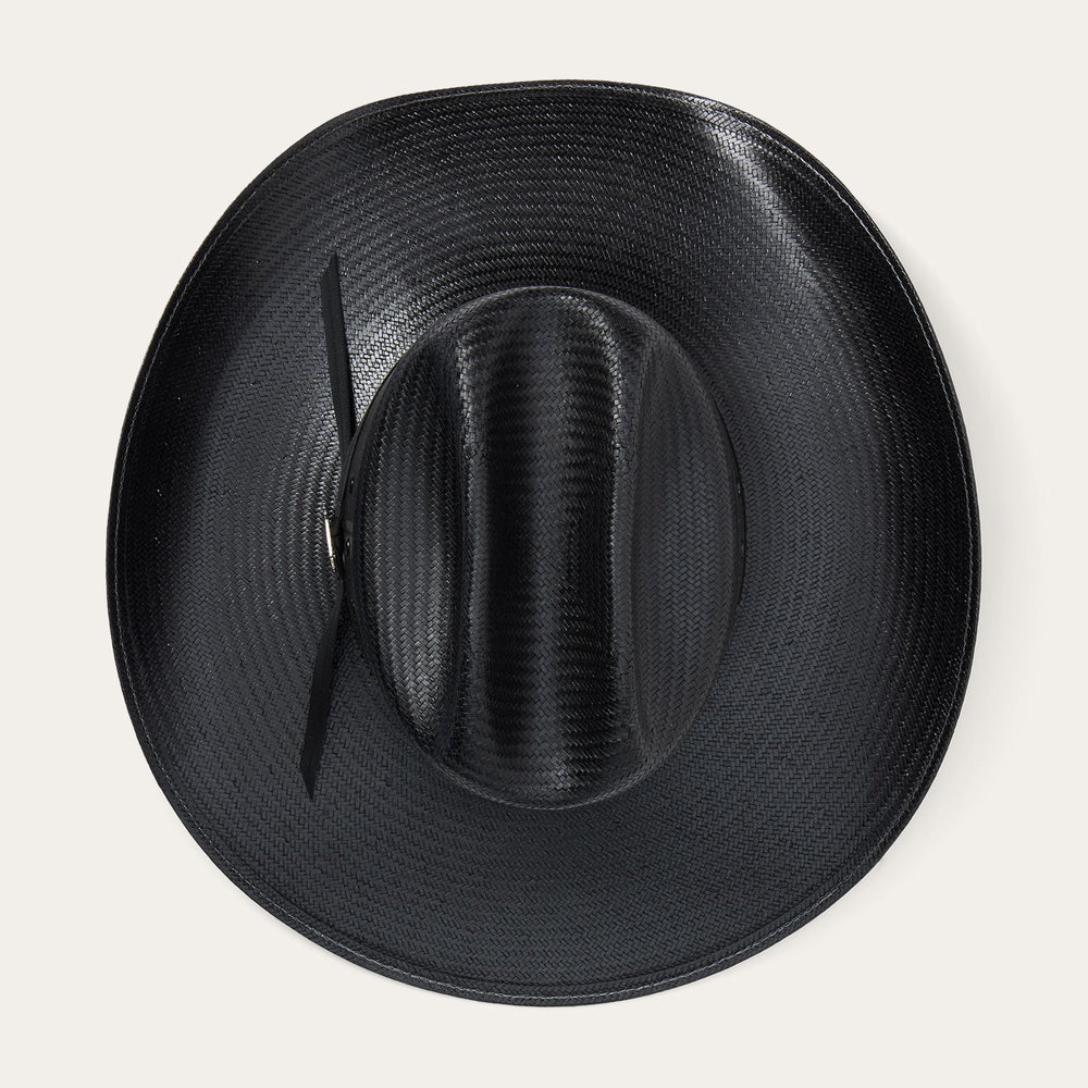Coal Mine 10X Straw Cowboy Hat Black | Stetson