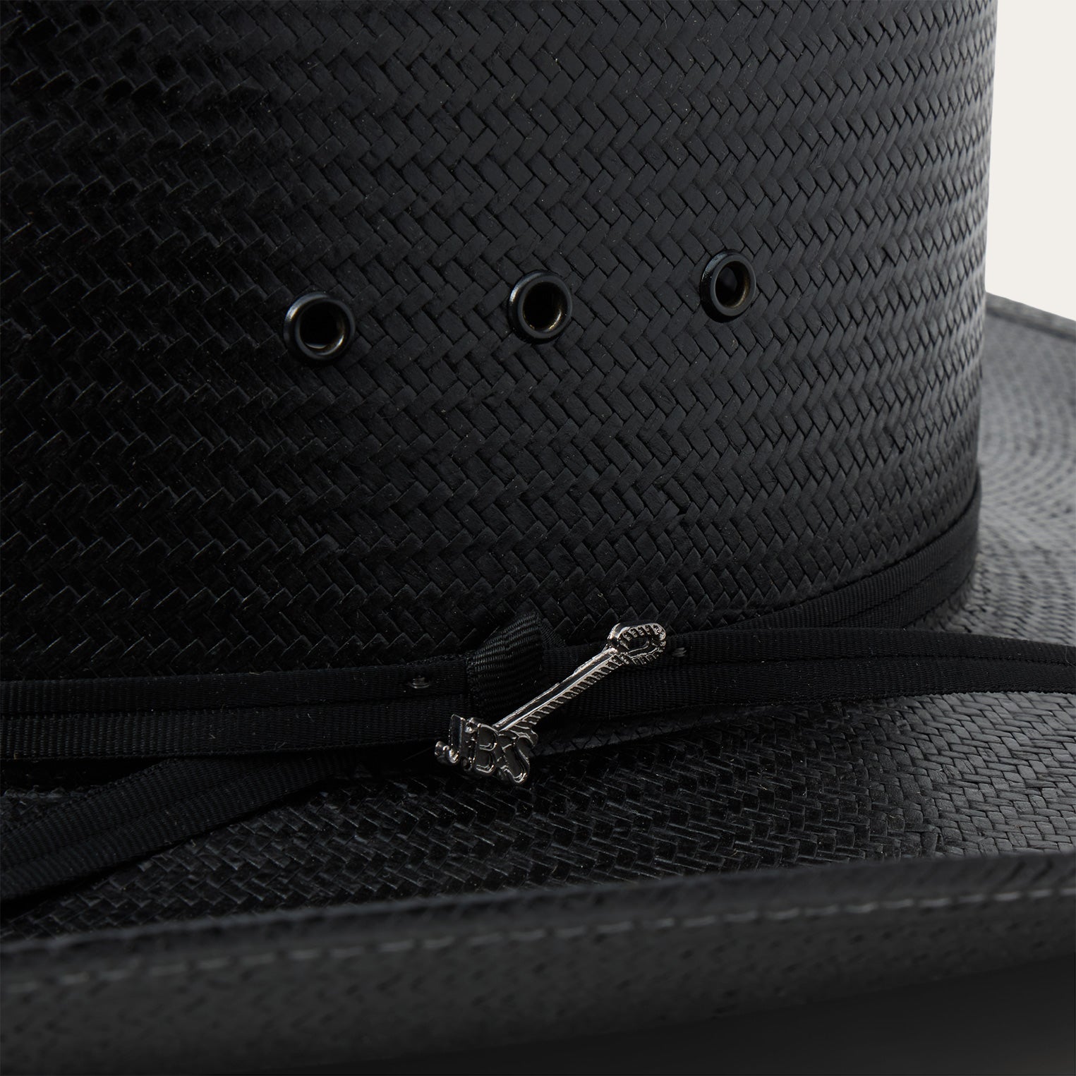 Coal Mine 10X Straw Cowboy Hat Black | Stetson
